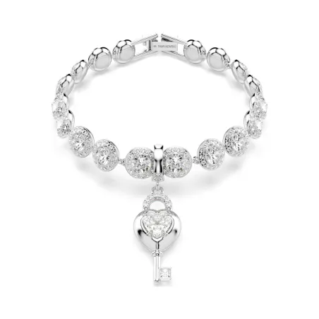 Naisten helmet Swarovski 5742957 Hopeinen
